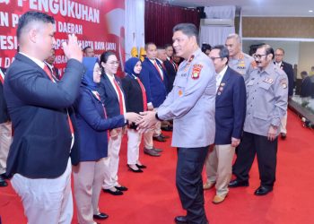 Wakapolda Metro Jaya Kukuhkan Pengurus DPD Asosiasi Profesi Satpam Indonesia Jakarta Raya