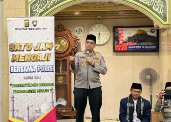 Wujudkan Suasana Damai Jelang Pilkada, Polda Metro Gelar Program Satu Jam Mengaji