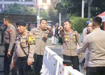Polri Terjunkan 1.309 Personil, Amankan Aksi dari Aliansi Rakyat Indonesia Bela Palestina