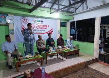 Ngopi Kamtibmas Polres Metro Depok Bersama Warga Perum Laguna 1 Tapos