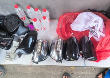 Maling Spion, 1 (satu) Orang Tewas Tabrak Trotoar dan 1 (satu) Orang Kritis di Cakung