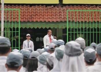Jadi irup di sekolah, Polisi sampaikan pesan Kamtibmas kepada seluruh siswa