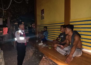Polsek Kepulauan Seribu Selatan Gelar Patroli Malam Perintis Presisi untuk Antisipasi Gangguan Kamtibmas
