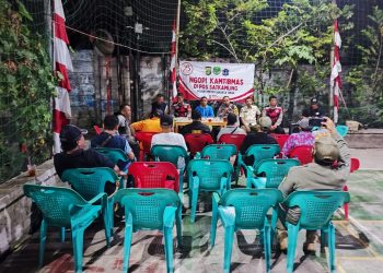 Ngopi Kamtibmas, Polisi ajak tingkatkan peran aktif satkamling dilingkungan