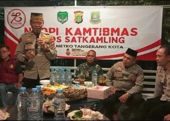 Sinergi 3 Pilar Dengan Warga Untuk Ciptakan Kamtibmas Yang Aman melalui Ngopi Kamtibmas