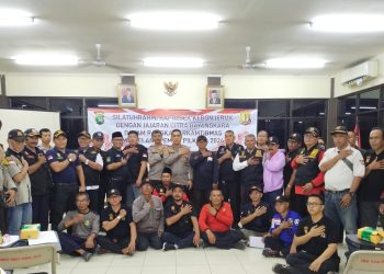 Sinergitas Jaga Kamtibmas, Polsek Kebon Jeruk Ajak Citra Bhayangkara Jaga Keamanan Menjelang Pilkada Serentak tahun 2024