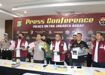 Joint Investigation Polres Jakbar dan Polres Pelabuhan Tanjung Priok Amankan Sabu Seberat 11,3 Kg
