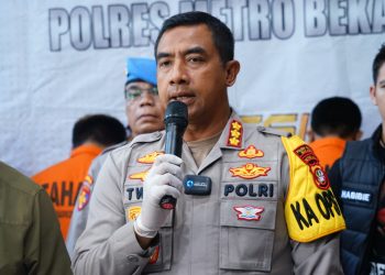 Polres Metro Bekasi Ungkap Kasus Narkotika, Kapolres Kurang Lebih 36.152 Jiwa Berhasil Diselamatkan