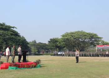 Kapolres Metro Jakarta Timur Pimpin Apel Gelar Pasukan Dalam Pengamanan Ops Mantap Praja Jaya 2024