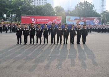 Polda Metro Jaya Gelar Upacara Peringatan HUT Kemerdekaan RI ke-79