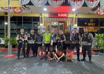 Polisi Gagalkan Tawuran di Kedoya Selatan, 4 Remaja dan 2 Celurit Diamankan