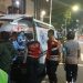 Personil Samapta Polsek Metro Setiabudi Bantu Korban Laka Lantas di Jalan Prof. Dr. Satrio Kuningan