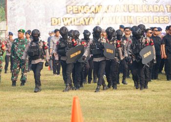Gelar Simulasi Sispam kota Pilkada 2024, Kapolres Metro Bekasi : Forkopimda Kabupaten Bekasi Siap Amankan Pilkada