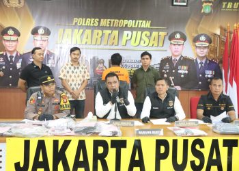 Polres Metro Jakarta Pusat Ungkap Kasus Pencurian dengan Pemberatan