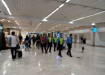Polsubsektor Terminal 2 Bandara Soetta Imbau Masyarakat Jaga Kamtibmas Kondusif
