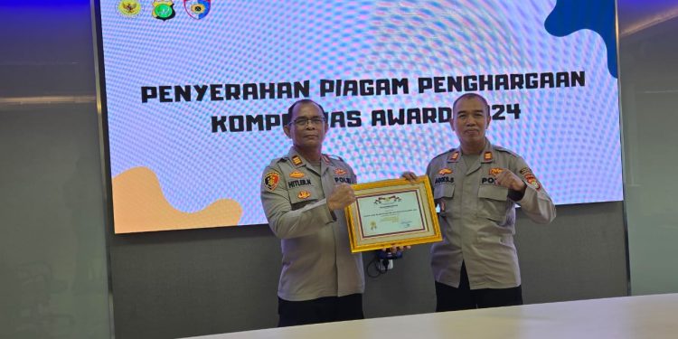Piagam Penghargaan Kompolnas Awards 2024