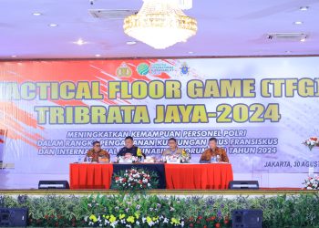 Persiapan Matang Kedatangan Paus Fransiskus, Polri Memulai dengan Gelar TFG