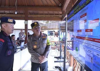 Komjen Fadil Imran Pantau Kesiapan Satgas Tindak dan Satgas Walrolakir Amankan KTT IAF ke-2