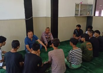Polisi berikan Pembinaan rohani dan mental terhadap pelaku tawuran di Cakung