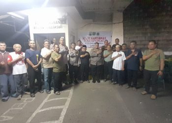 Dialog Bersama Warga, Kapolsek Pesanggrahan Bahas Penipuan Segitiga dan Pilkada Damai