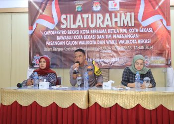 Polres Metro Bekasi Kota Gelar Silaturahmi Jaga Kondusifitas Pilkada 2024