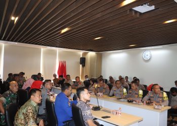 Kabagops Polrestro Tangerang Kota Pimpin Rapat Rencana Pam Penetapan Nomor Urut Paslon Pilkada 2024