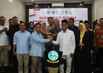 Polres Metro Depok Gelar Deklarasi Damai Pilkada Serentak
