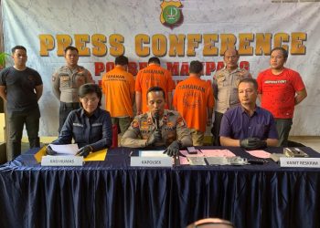 Polsek Mampang Ungkap Kasus Pencurian Kendaraan Bermotor Bak Terbuka