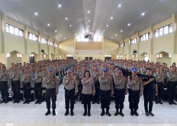 350 Siswa Bintara SPN Lido Ikuti Sosialisasi E- Learning Humas Polri Presisi
