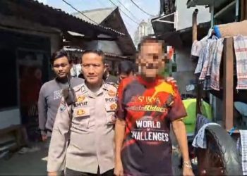 Polsek Kemayoran Mengamankan Terduga Pelaku Pencabulan Anak