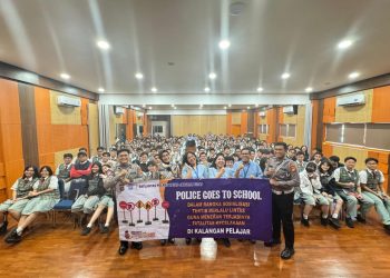 Police Go To School Satlantas Jakarta Pusat