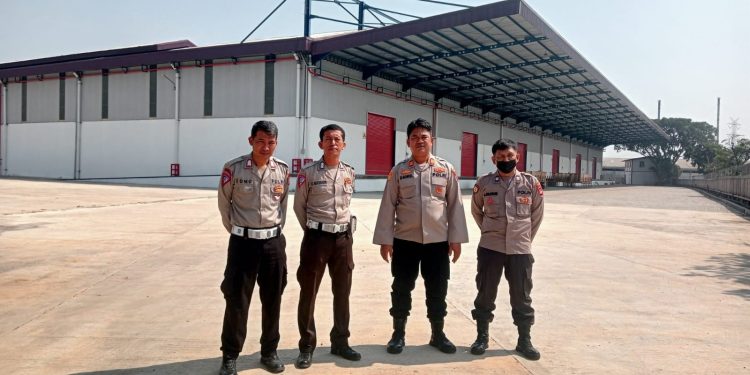 Pengamanan Gudang Logistik KPU Kabupaten Bekasi