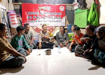 Ngopi Kamtibmas Bhabinkamtibmas Karet