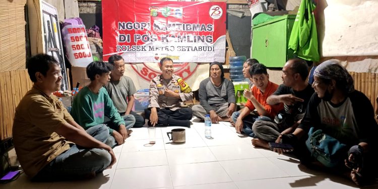 Ngopi Kamtibmas Bhabinkamtibmas Karet