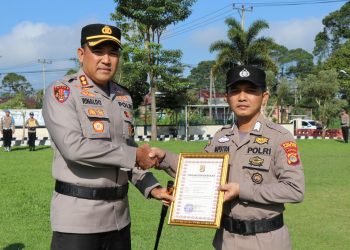 Tangkap Pelaku Curanmor Saat Lepas Dinas, Personel Polda Lampung Dapat Hadiah Sekolah Inspektur Polisi dari Kapolri