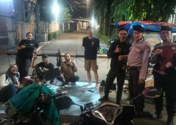 Patroli Polsek Pesanggrahan Sapa Anak Muda Berikan Imbauan Kamtibmas