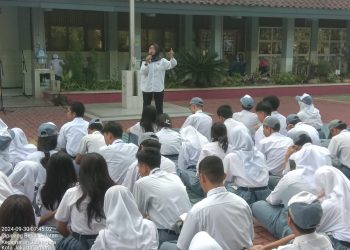 Polsek Jatinegara, Lakukan Edukasi Pencegahan Kenakalan Remaja di SMA N 53 Jakarta
