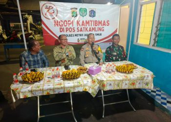 Ngopi Kamtibmas di Pulogadung: Jalin Silaturahmi dan Jaga Keamanan Jelang Pilkada 2024