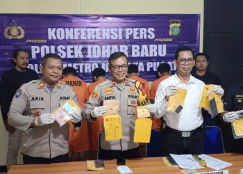 Polsek Johar Baru Ungkap Kasus Narkoba Dalam Satu Minggu, Empat Tersangka Diamankan