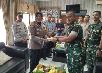 Kapolsek Bantargebang Ucapkan Selamat HUT ke-79 TNI di ARMED 7 Cikiwul