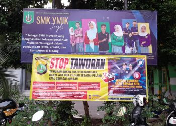 Polsek Kembangan: Spanduk dan Videotron Jadi Sarana Edukasi Cegah Tawuran Antar Pelajar