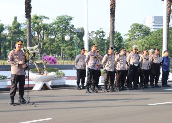 Polri Terjunkan 1.758 Personil, Amankan Aksi Unjuk Rasa di DPR RI dan Patung Kuda