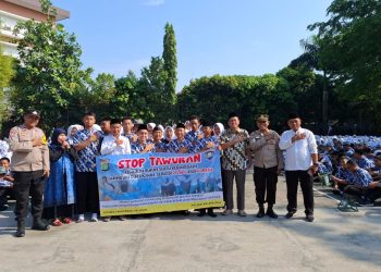 Penyuluhan Anti Tawuran di SMKN 7 Kabupaten Tangerang Oleh Polsek Kelapa Dua