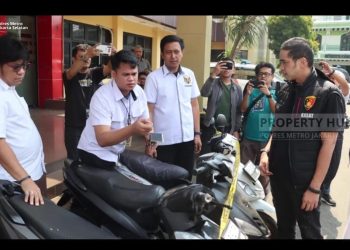 Polres Metro Jakarta Selatan Kembalikan Motor Curian kepada Pemilik, Warga Ucapkan Terima Kasih