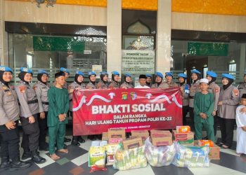 Bidpropam Polda Metro Jaya Gelar Bakti Sosial dalam Rangka HUT Propam ke-22