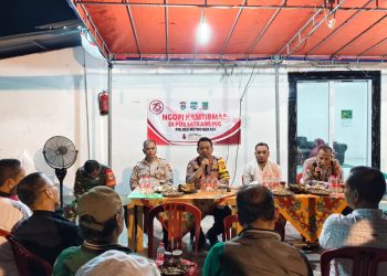 Gelar “Ngopi Kamtibmas”, Polres Metro Bekasi Tampung Aspirasi Warga