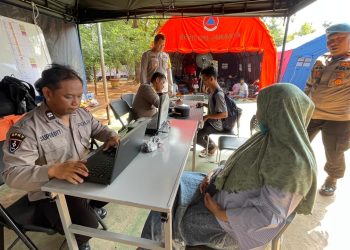 Tragedi Kebakaran di Wijaya Kusuma, Polsek Grogol Petamburan Beri Bantuan Sembako dan Posko Laporan Kehilangan