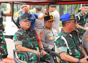 TNI-Polri Sterilisasi Gedung DPR MPR jelang pelantikan Presiden dan wakil presiden