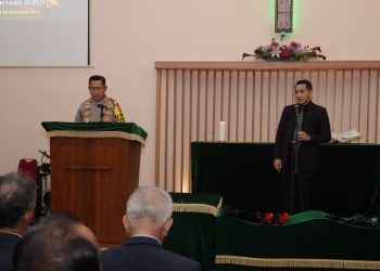 Minggu Kasih Polres Metro Jakarta Utara di Gereja HKBP Cilincing