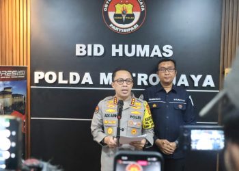 Polisi Rekayasa Lalin secara situasional Antisipasi Massa Demo di patung kuda